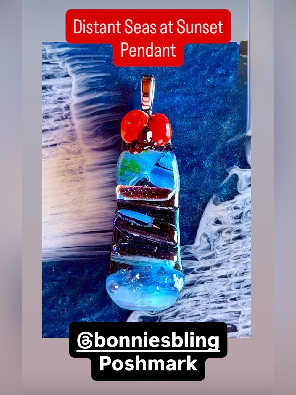 Bonnie’s Bling One of a Kind Fused Glass Jewelry and Accessories to Wear.